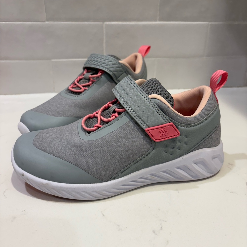 All in Motion Kids Sneakers in Gray and Pink